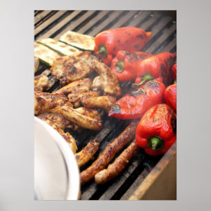 barbecue poster