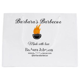 Barbecue restaurant keuken social media website n groot cadeauzakje