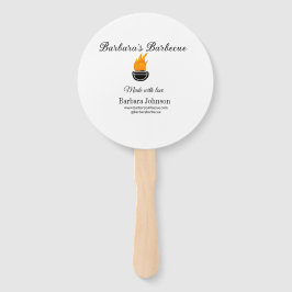 Barbecue restaurant keuken sociale media website o handwaaier