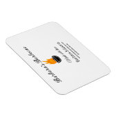 Barbecue restaurant keuken sociale media website o magneet (Rechterzijde)