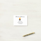 Barbecue restaurant keuken sociale media website o post-it® notes (Op bureau)