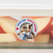 Barbecue Seasoning Koe Grilling Shrimp Labels (Aangebracht)