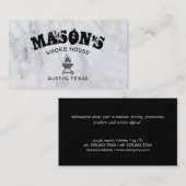 Barbecue Smoke House Visitekaartje (Voorkant / Achterkant)