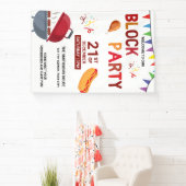 Barbecue Snack Picknick Pret Buurman Blokfeest Spandoek (Insitu)