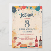 Barbecue thema Verjaardagsfeest Kaart (Voorkant)