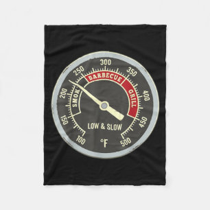 Barbecue-thermometer Rookachtige Barbecue-grill La Fleece Deken