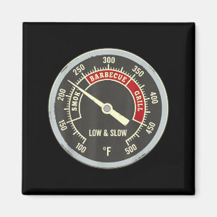 Barbecue-thermometer Rookachtige barbecue-grill la Magneet