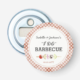 Barbecue Trouwfeest Borrel Button Flesopener