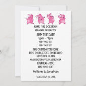 Barbecue / Varkensschedelselectie Kaart (Achterkant)