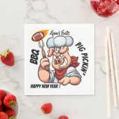 Barbecue Varkensservet Servet (Insitu)