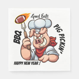 Barbecue Varkensservet Servet