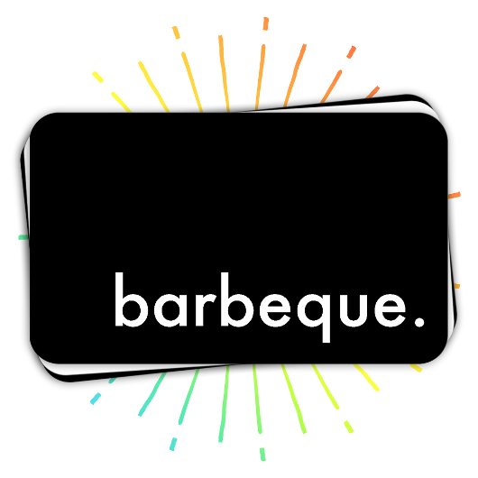 barbecue. visitekaartje