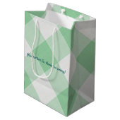 Barbecue voor bedrijven toevoegen aan logo medium cadeauzakje (Achterkant Gekanteld)