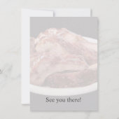 Barbecuede rugribben kaart (Achterkant)