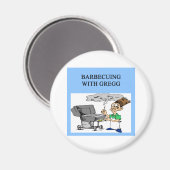 Barbecueën met Gregg Magneet (Voorkant / Achterkant)
