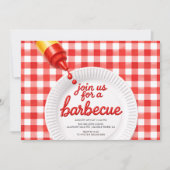 Barbecuefeest Uitnodiging (Voorkant)