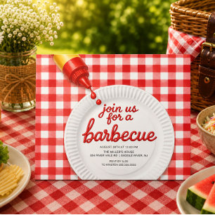 Barbecuefeest Uitnodiging