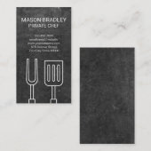 Barbecuegereedschap Visitekaartje (Voorkant / Achterkant)