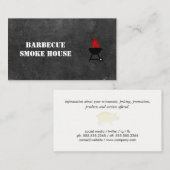 Barbecuegrill Visitekaartje (Voorkant / Achterkant)