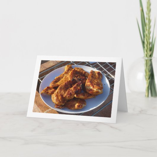 barbecuekip kaart (Voorkant)