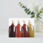 Barbecues, hete sausen briefkaart (Staand voorkant)