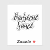 Barbecuesaus Opslag Sticker (Vel)