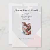 Barbecuesribben sluiten dicht bij elkaar kaart (Voorkant)