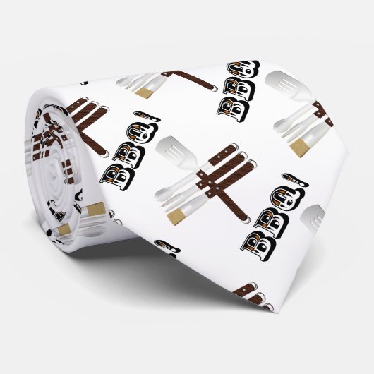 Barbecuesuilen Stropdas (Opgerold)