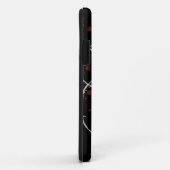 Barbed Skulls Custom iphone 5 Hoesje (Achterkant/rechts)