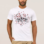 Barbed Skulls T-shirt (Voorkant)