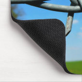 Barbed-Wire Fence Mousepad Muismat (Hoek)