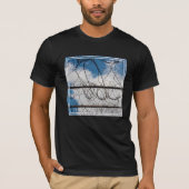 Barbed Wire Fence T-shirt (Voorkant)