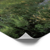 Barbed Wire Fenceline in het noordoosten van Monta Poster (Hoek)