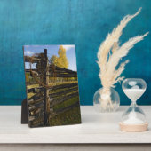 Barbed Wire Fotoplaat (Zijkant)