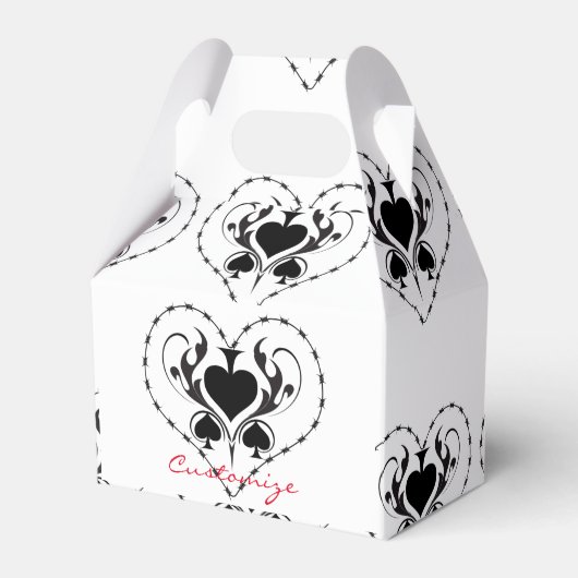 Barbed Wire Heart Black Spades Thunder_Cove Bedankdoosjes (Voorkant Zijde)