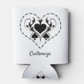 Barbed Wire Heart Black Spades Thunder_Cove Blikjeskoeler (Achterkant)