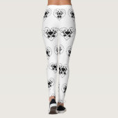 Barbed Wire Heart Black Spades Thunder_Cove Leggings (Achterkant)