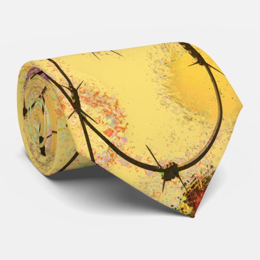 BARBED WIRE STROPDAS (Opgerold)