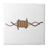 Barbed Wire Tegeltje (Voorkant)