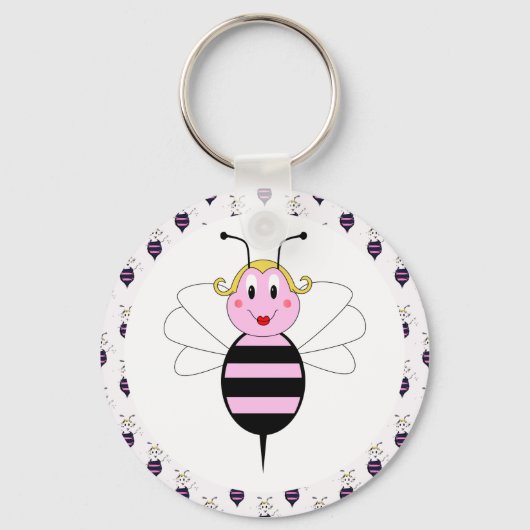 BarBee Bumble Bee Sleutelhanger (Voorkant)