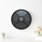 Barbell Bord Wall Clock Grote Klok (Huis)