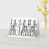 Barbell Forrest Kaart (Gele Bloem)