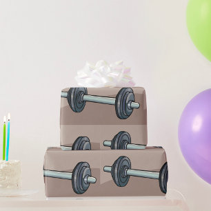 Barbell Gewichtheffen Gym Fitness Lover Cadeaupapier