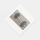 Barbell Gewichtheffen Gym Fitness Lover Servet (Hoek)