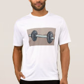 Barbell Gewichtheffen Gym Fitness Lover T-shirt (Voorkant)