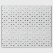 Barbell workout gym silhouette  cadeaupapier (Vlak)