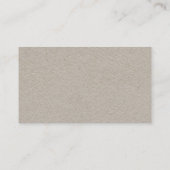 Barbells Weegtraining Personal Trainer Kraft Visitekaartje (Achterkant)