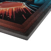 Barbenheimer Retro Fusion Atomic Age Mode Snijplank (Hoek)