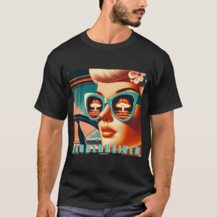 Barbenheimer - Retro tekst T-shirt