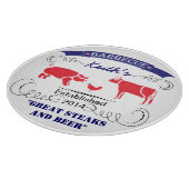 Barbeque, BBQ Raad voor snijden Snijplank (Hoek)